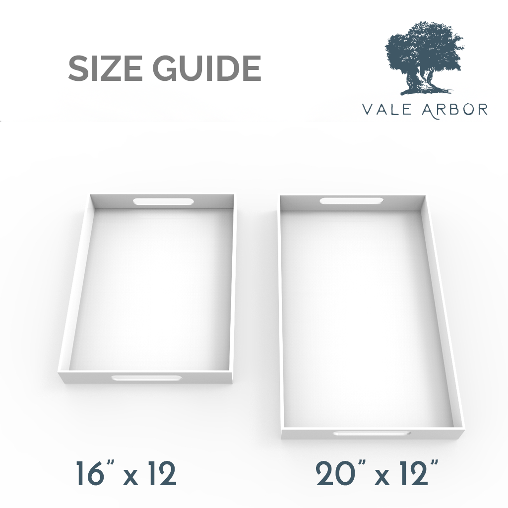 Vale Arbor Acrylic Serving Tray